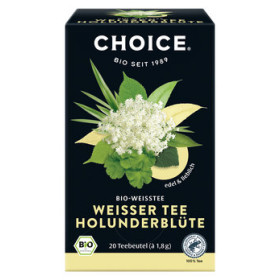 CHOICE® BIO Weißer Tee "Holunderblüte"