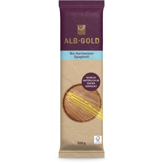 Alb-Gold® Spaghetti Hartweizen-Nudeln 500g
