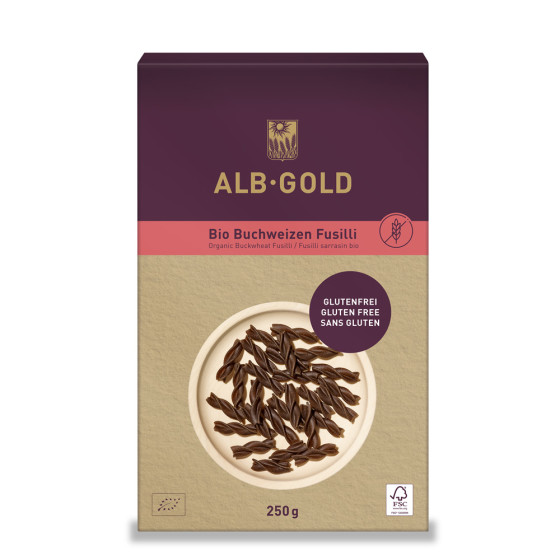 Alb-Gold® Fusilli Buchweizen 250g